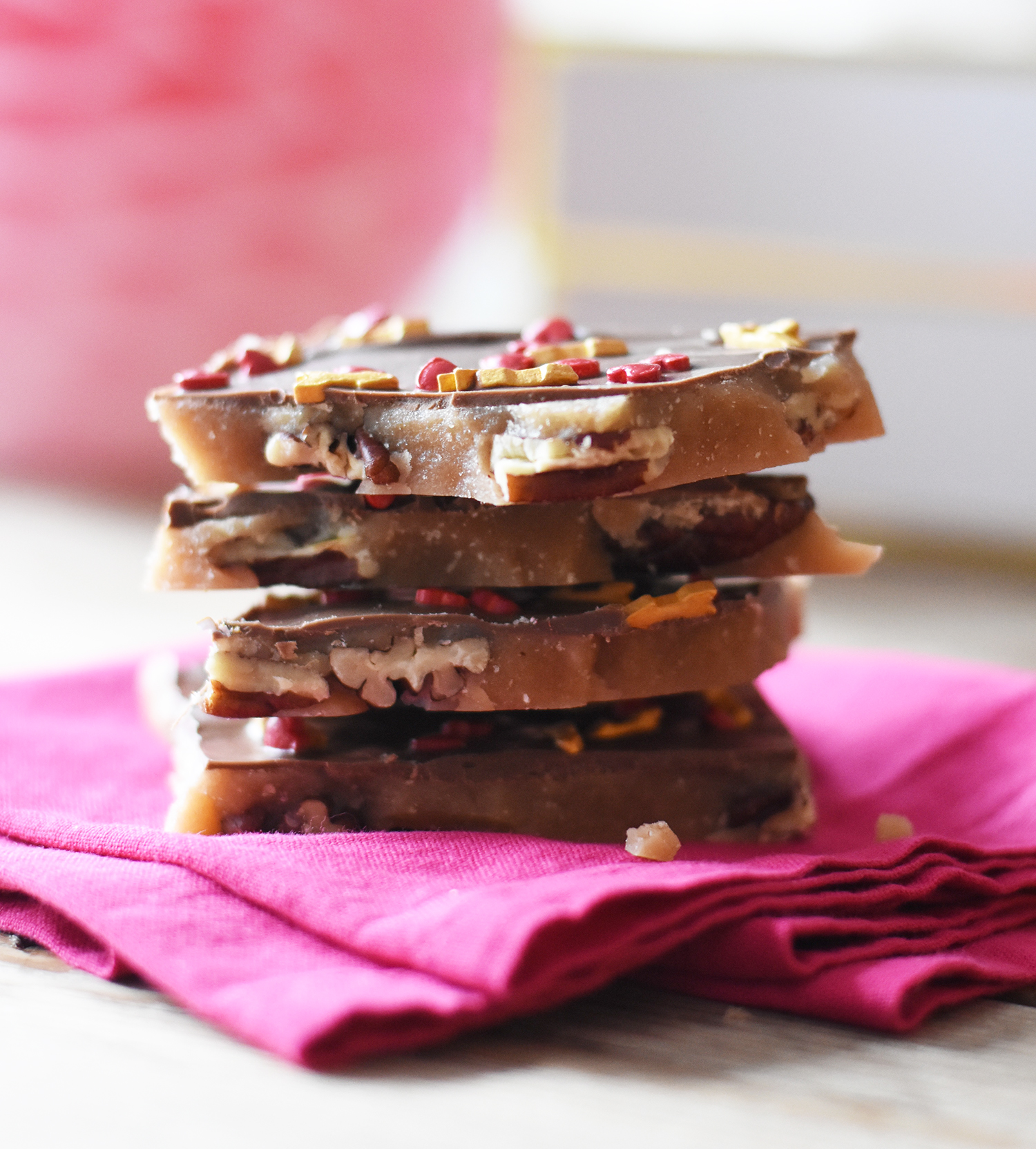 Pecan Toffee Recipe for Valentine’s Day