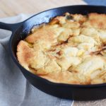 Quick and Easy Peach Cobbler Recipe with Bourbon by Pineapple Paper Co.