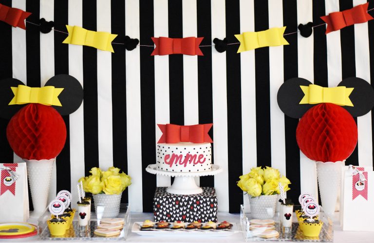 How to Make Minnie Mouse Birthday Party Supplies