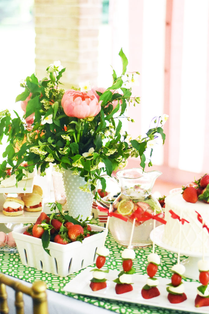 Strawberry Themed Party Ideas with DIY Cricut Party Decor by Pineapple Paper Co.