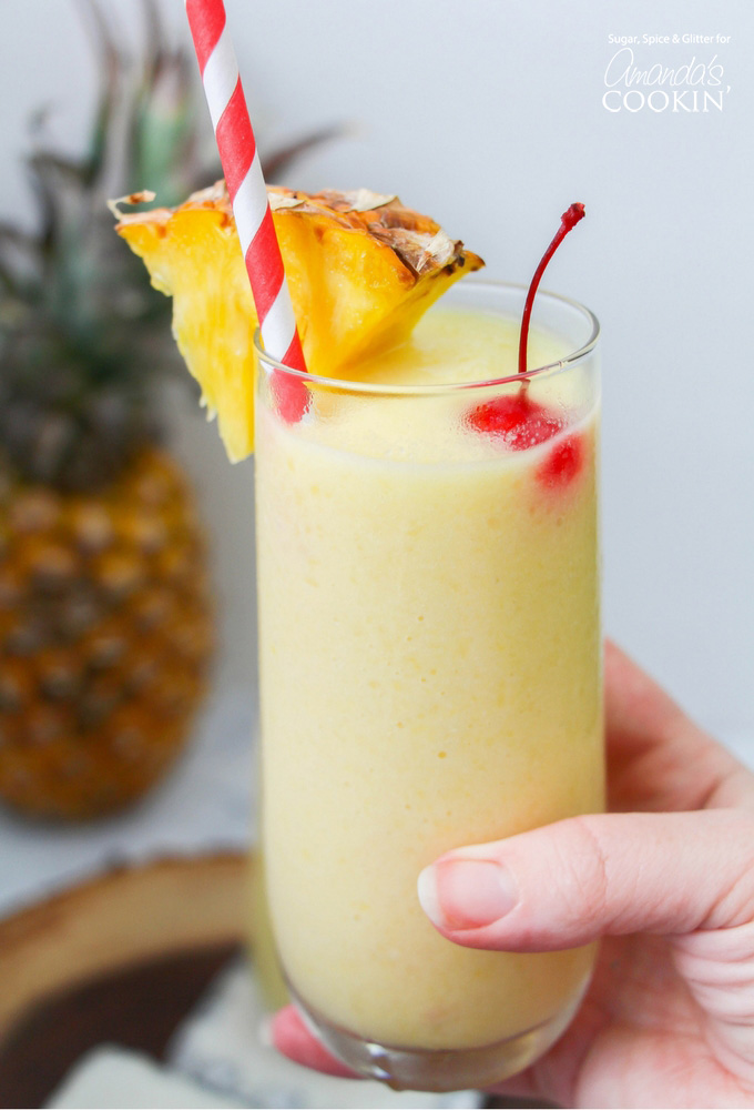 Rum Slush from Amanda's Cookin'
