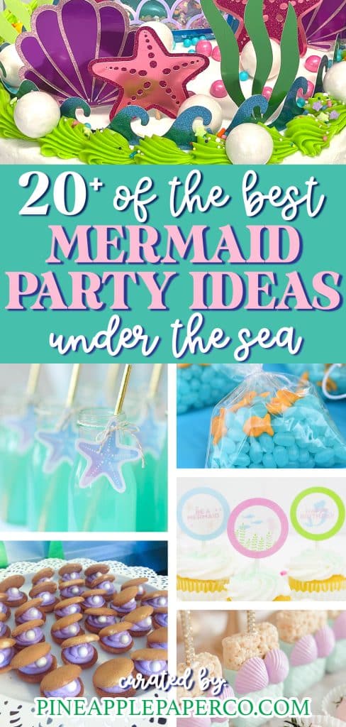 mermaid party ideas for an under the sea party