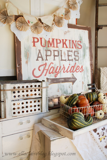Pumpkins Wooden Sign