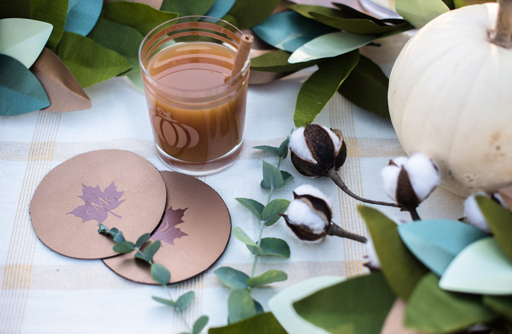 Thanksgiving Dinner Table for Rue Magazine and Cricut by Pineapple Paper Co.
