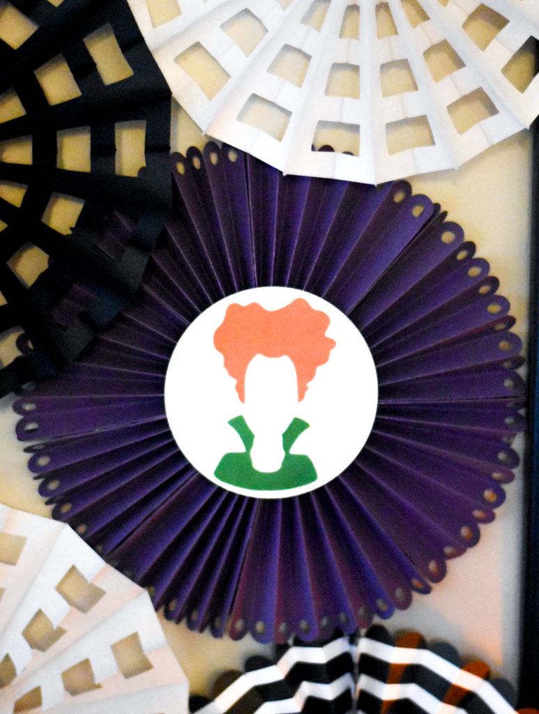 Hocus Pocus Party DIY Paper Rosette by Pineapple Paper Co.