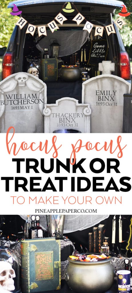 Hocus Pocus Trunk or Treat by Pineapple Paper Co.