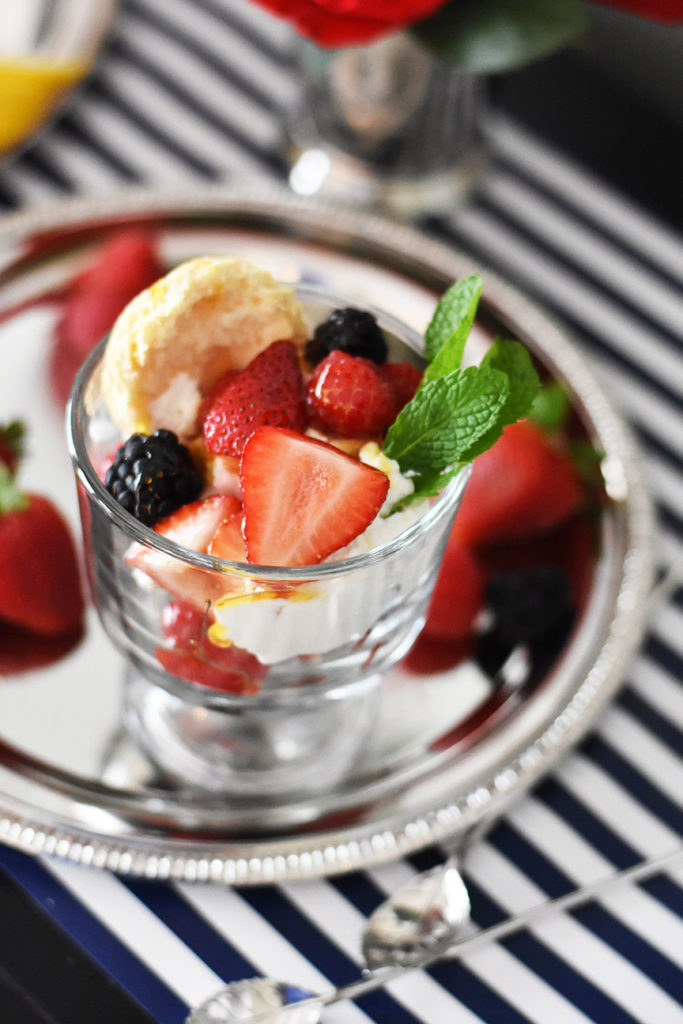 Berries and Cream Kentucky Derby Recipe