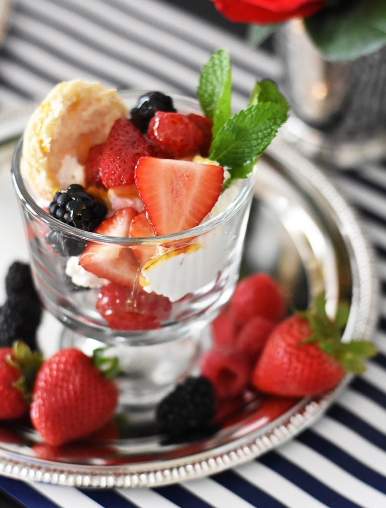 Berries and Cream Recipe for the Kentucky Derby