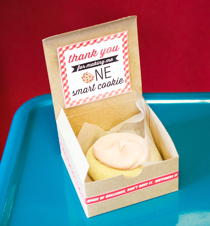 Teacher Appreciation Cookie Tag Printables by Pineapple Paper Co.