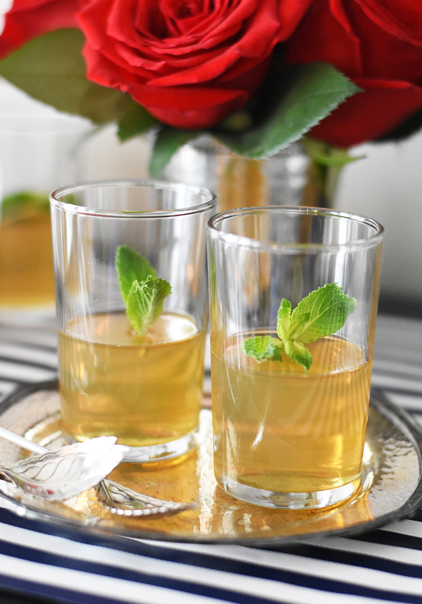 Mint Julep Jello Shots