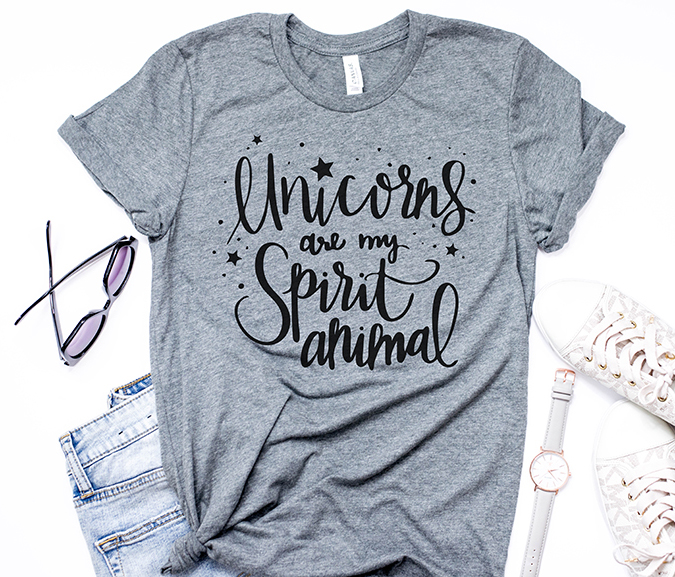 Make a Unicorn Shirt with a Unicorn SVG