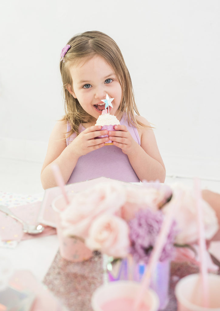 Unicorn Cupcakes by Pineapple Paper Co.