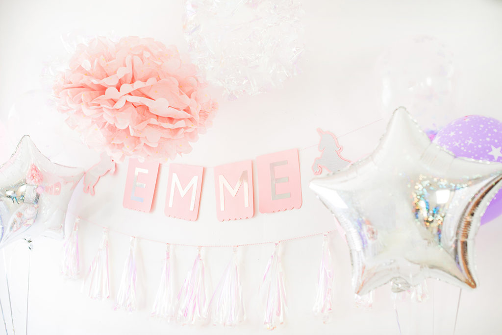 Unicorn Backdrop by Pineapple Paper Co. for Cricut and Martha Stewart Celebrations