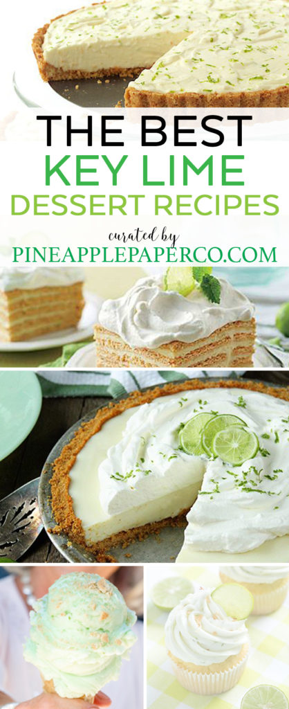 The Best Key Lime Recipes curated by Pineapple Paper Co.