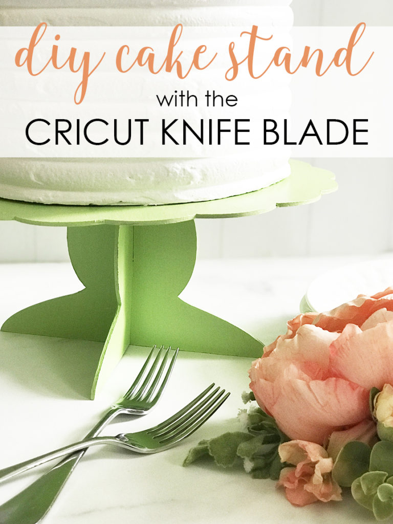 How to Make a Cake Stand with the Cricut Maker by Pineapple Paper Co.