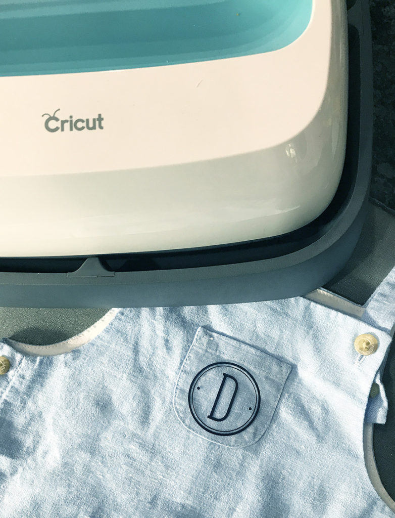 DIY Monogrammed Baby Boy Outfit with Cricut Iron On