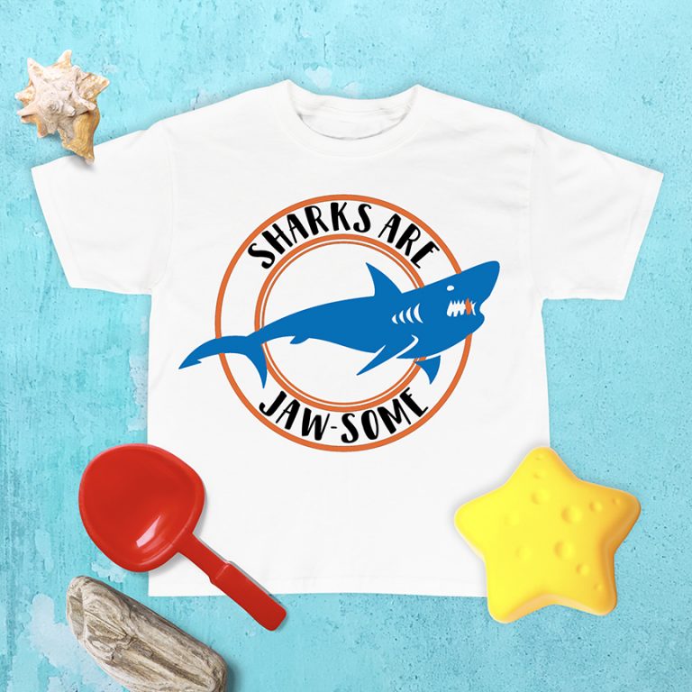 Shark Week Shirts in Cricut Design Space