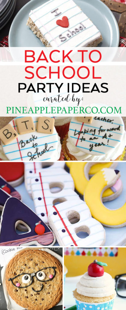 Back to School Party Ideas