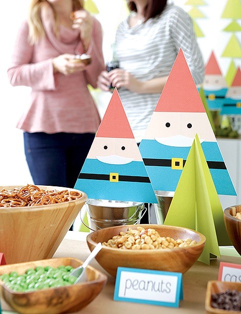 Paper Gnomes from Paper Party Book