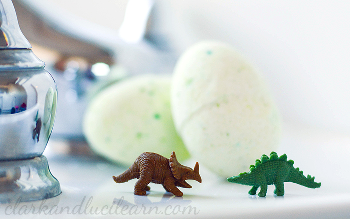 Dinosaur Bath Bomb Party Favors curated by Pineapple Paper Co.