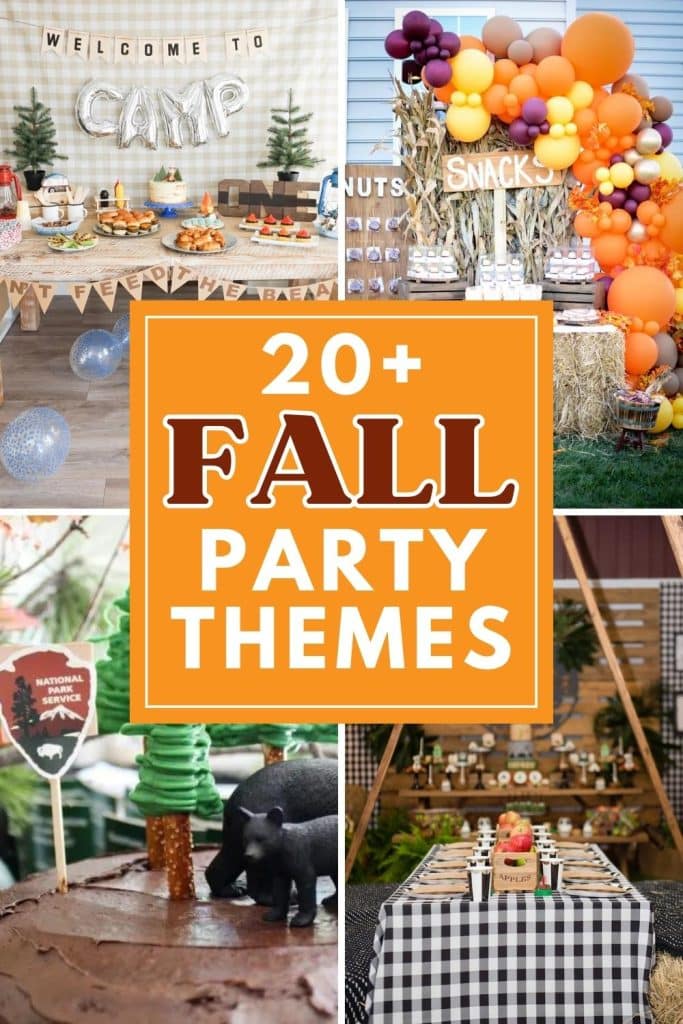 fall birthday party ideas