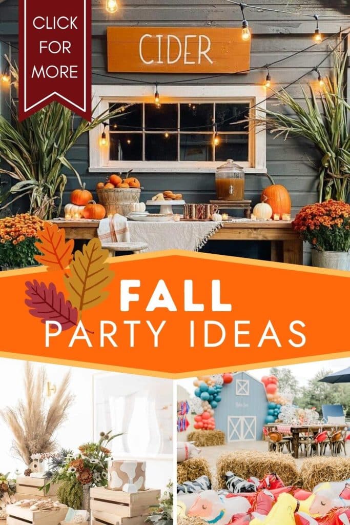 fall birthday party ideas