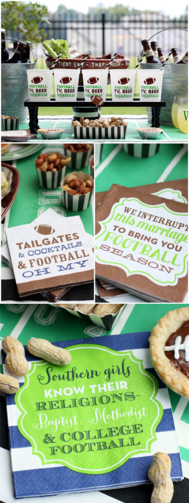 Tailgate Party Ideas curated by Pineapple Paper Co.