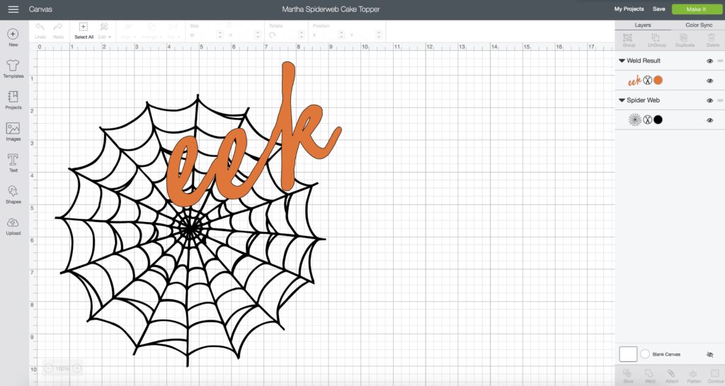 Make Your Own DIY Halloween Cake Topper with Martha Stewart, Cricut, and Michaels by Pineapple Paper Co.