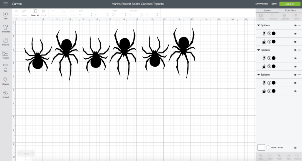 Make Your Own DIY Spider Party Decorations for Halloween with Cricut, Martha Stewart, and Michaels by Pineapple Paper Co.