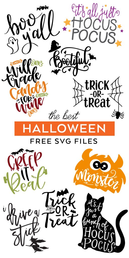 Download the Best FREE Halloween SVG Cut Files curated by Pineapple Paper Co.