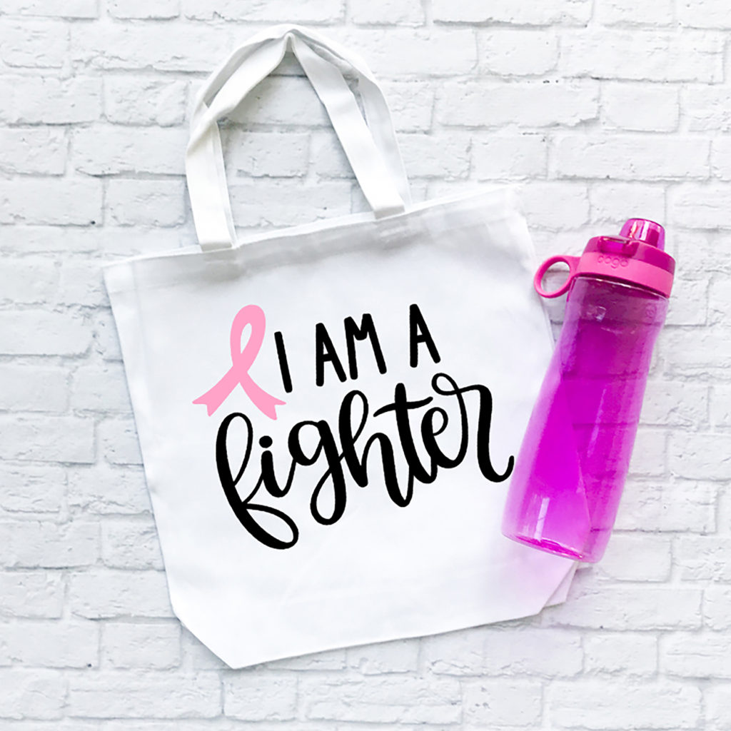 How to Make a Breast Cancer Awareness Shirt with your Cricut by Pineapple Paper Co.