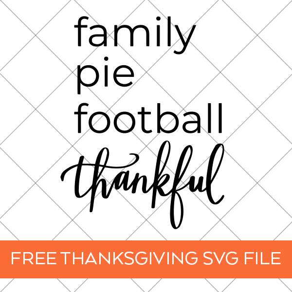 FREE Thanksgiving SVG File by Pineapple Paper Co.