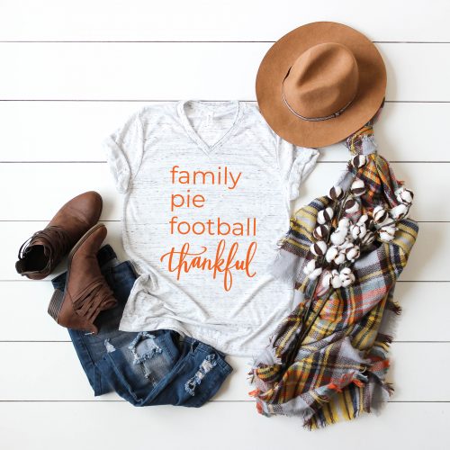 Thanksgiving Shirt - FREE SVG File by Pineapple Paper Co.