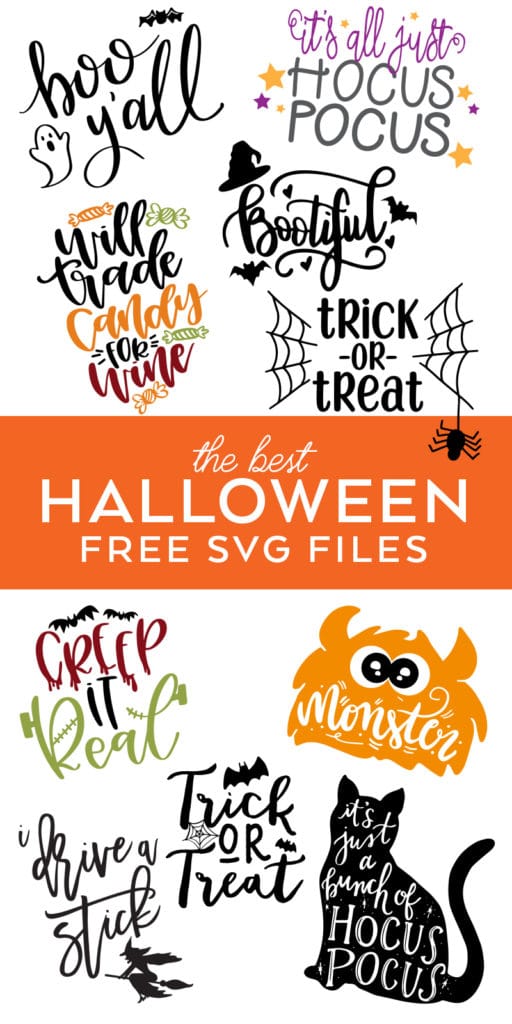 Free Halloween SVG Files curated by Pineapple Paper Co.