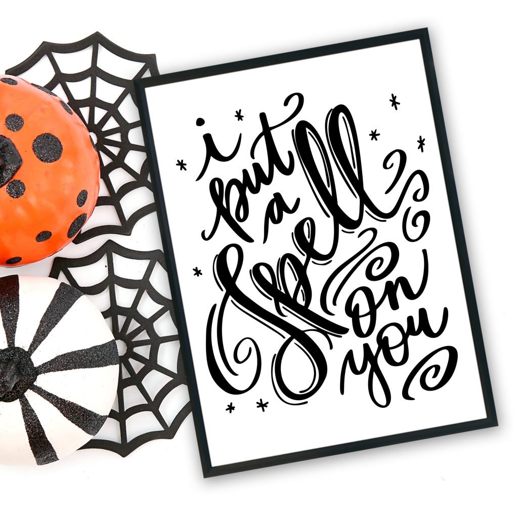 I Put a Spell on You Halloween SVG designed by Pineapple Paper Co.