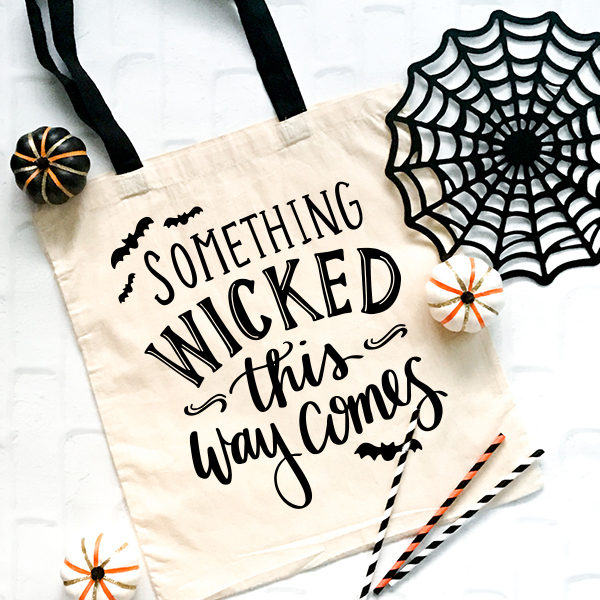 Something Wicked This Way Comes Tote Bag by Pineapple Paper Co.