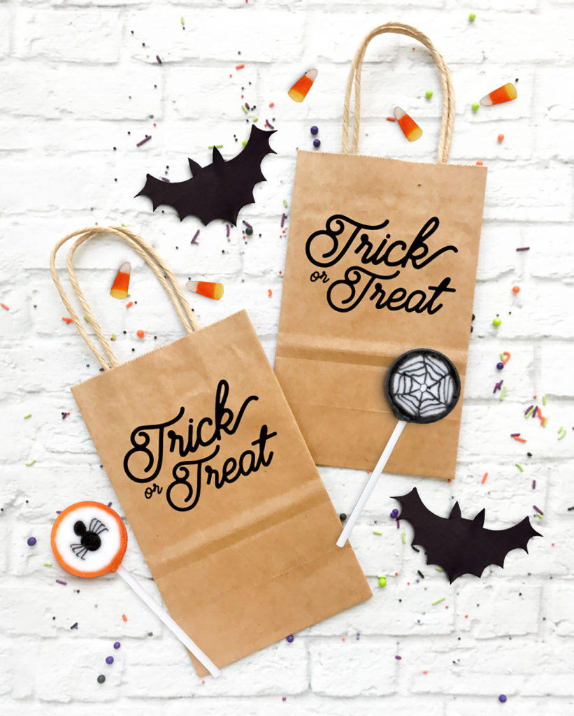 Download a FREE Trick or Treat Halloween SVG File by Pineapple Paper Co.