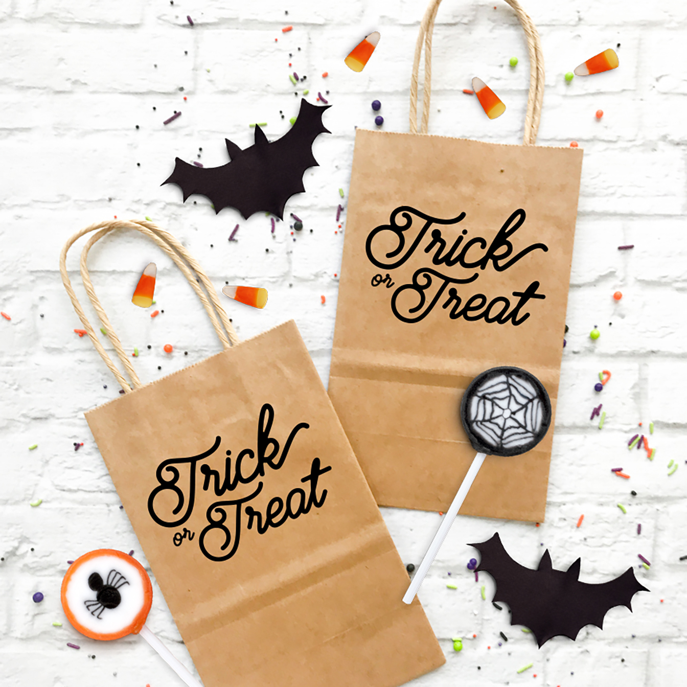 How to Make your Own Halloween Treat Bags + FREE Trick or Treat SVG