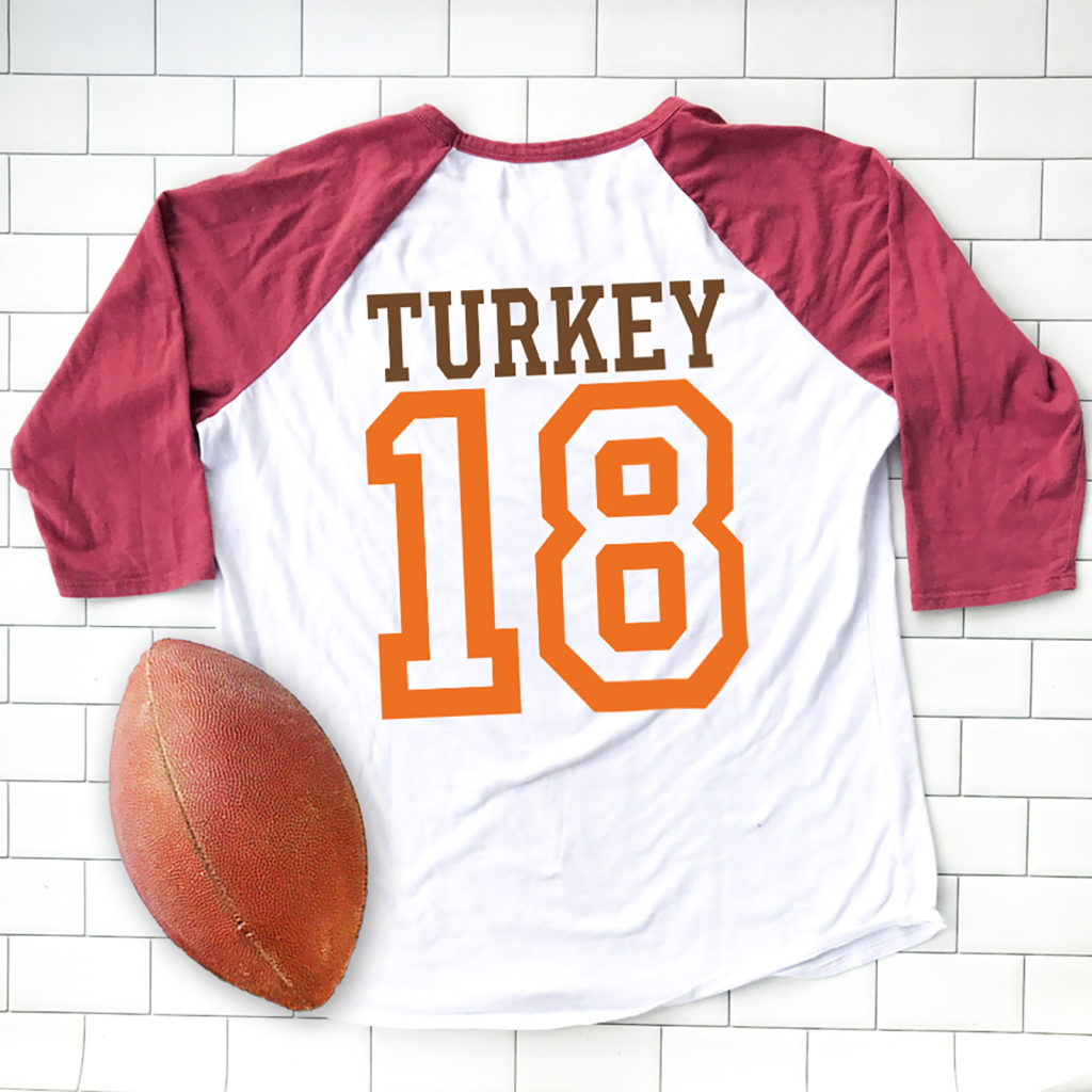 Make DIY Cricut Thanksgiving Shirts with New Thanksgiving Designs in Cricut Design Space by Pineapple Paper Co.