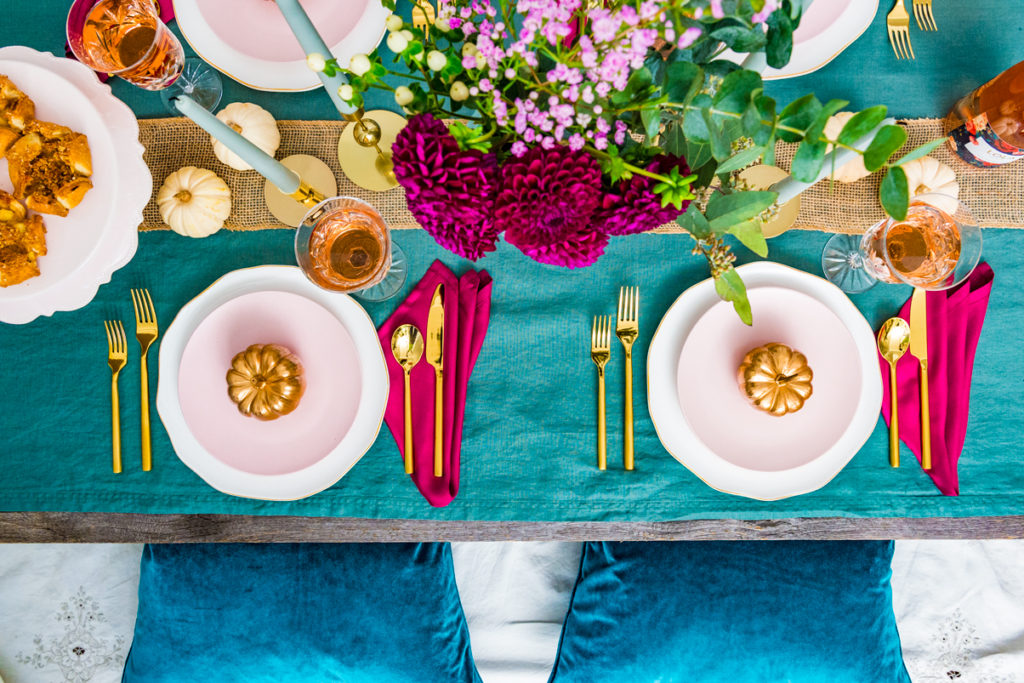 Non Traditional and Unique Thanksgiving Decor Ideas curated by Pineapple Paper Co.