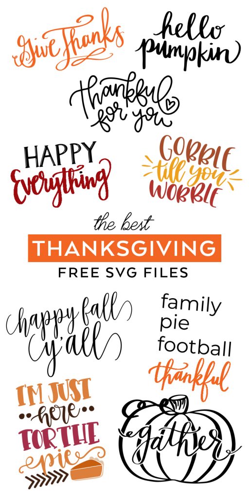 Download Free Thanksgiving SVG Files - SVG Cut Files - Pineapple ...