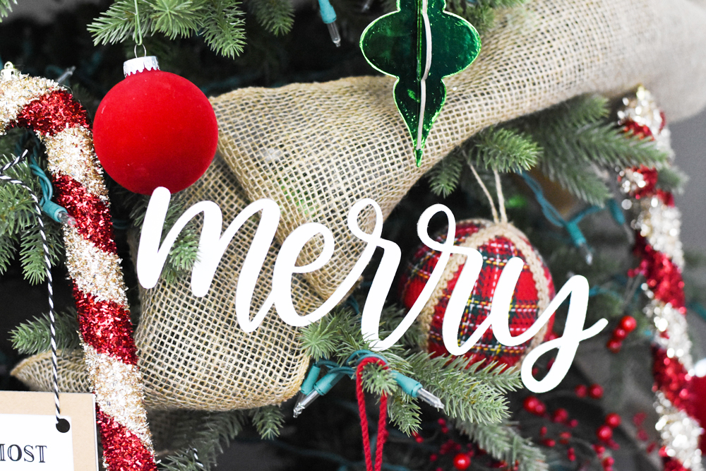 How to Make your Own Christmas Ornaments with the Cricut Maker by Pineapple Paper Co.