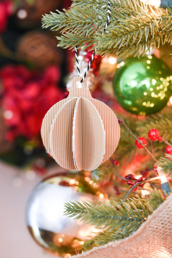 How to Make your Own Christmas Ornaments with the Cricut Maker by Pineapple Paper Co.