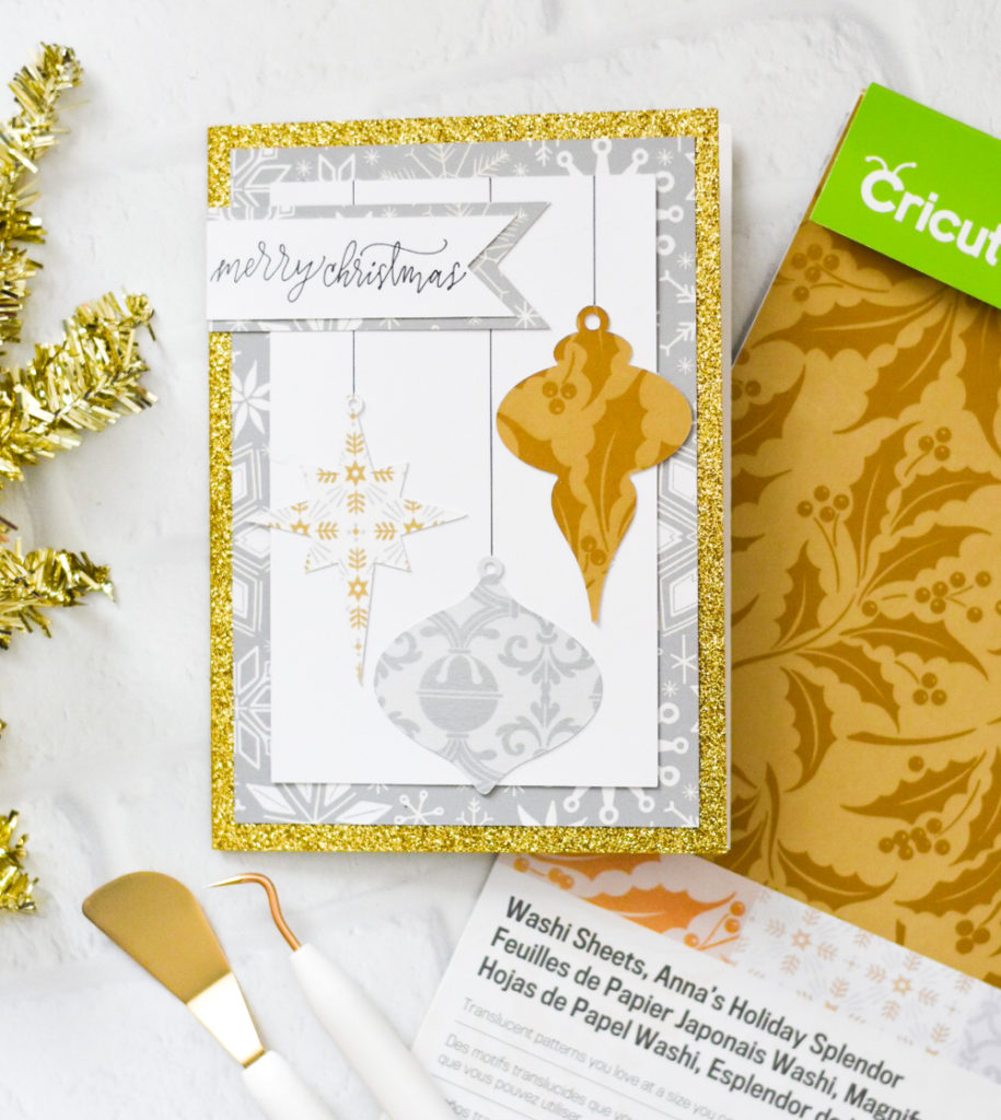 Make Handmade Christmas Cards with your Cricut Maker by Pineapple Paper Co.