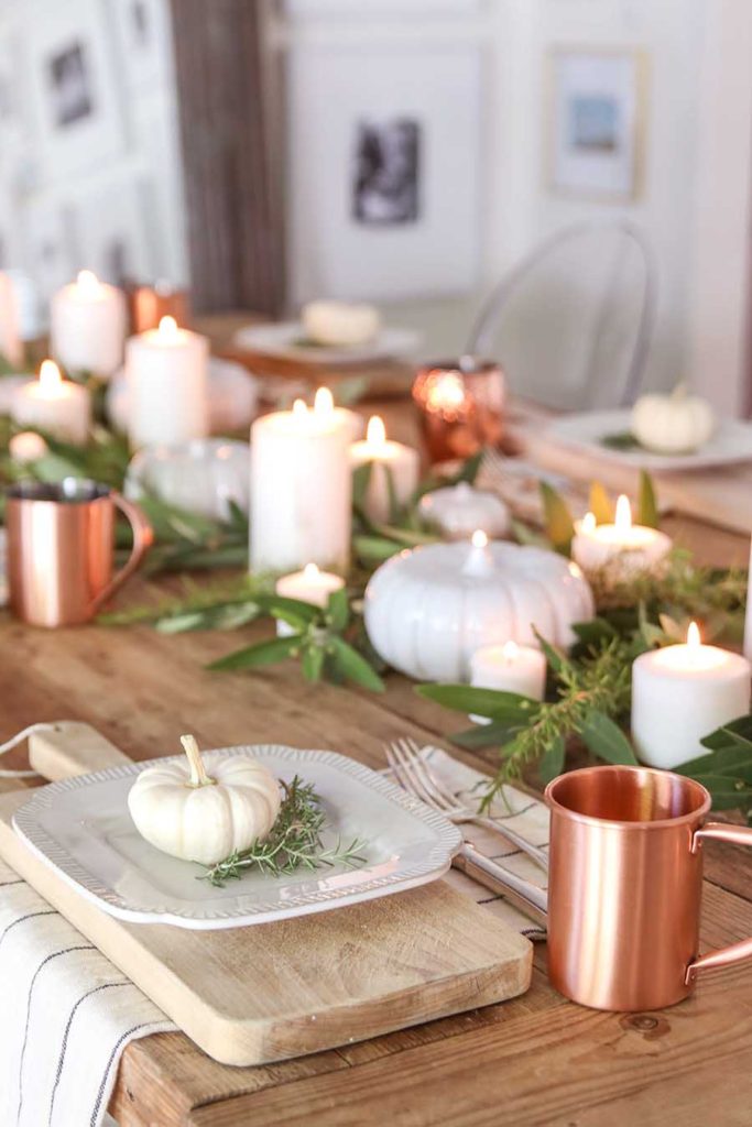 Farmhouse Thanksgiving Decor Ideas curated by Pineapple Paper Co.