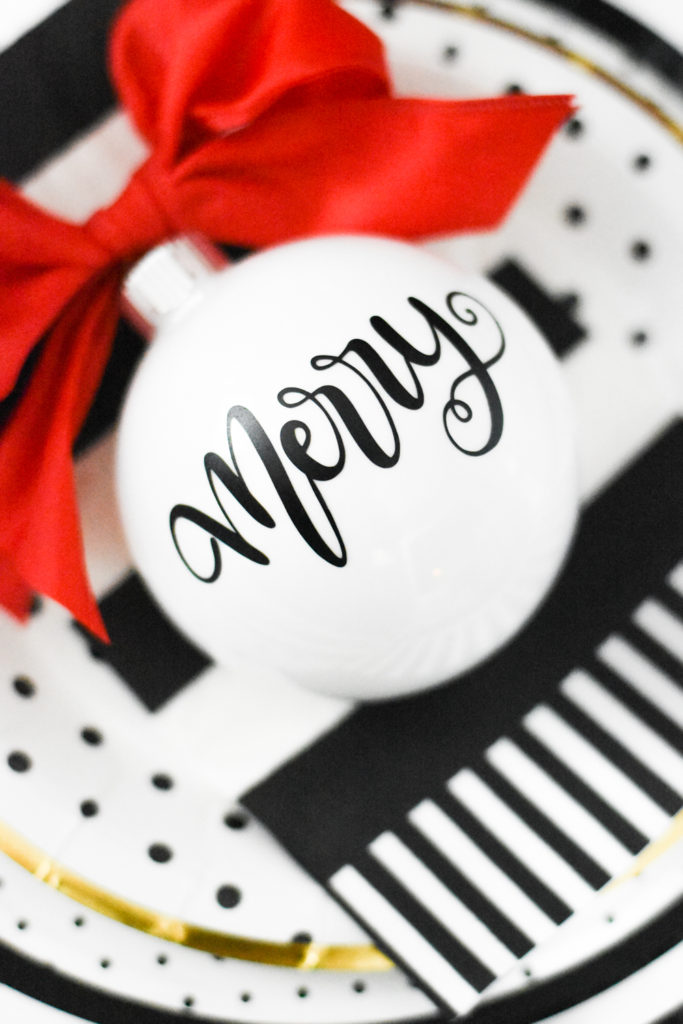 DIY Holiday Party Decorations and DIY Holiday Party Supplies with Martha Stewart, Cricut, and Michaels by Pineapple Paper Co.