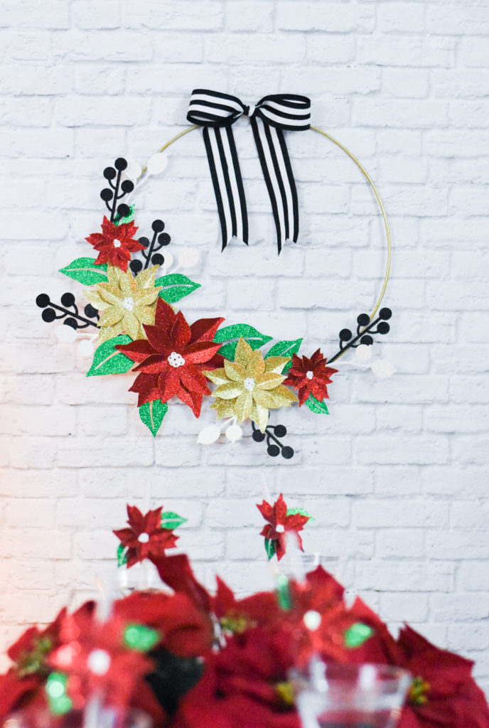 DIY Holiday Party Decorations and DIY Holiday Party Supplies with Martha Stewart, Cricut, and Michaels by Pineapple Paper Co.