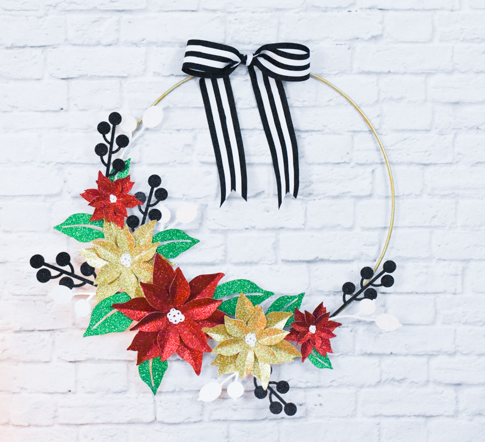 DIY Holiday Party Decorations and DIY Holiday Party Supplies with Martha Stewart, Cricut, and Michaels by Pineapple Paper Co.