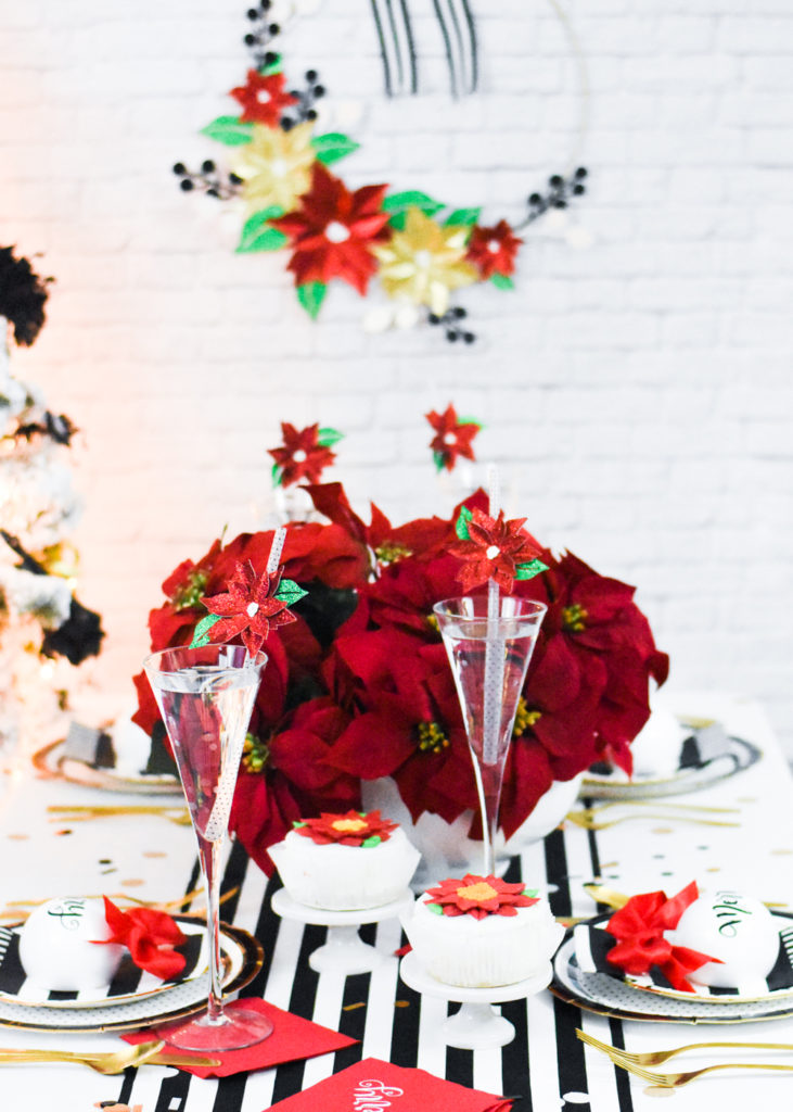 DIY Holiday Party Decorations and DIY Holiday Party Supplies with Martha Stewart, Cricut, and Michaels by Pineapple Paper Co.