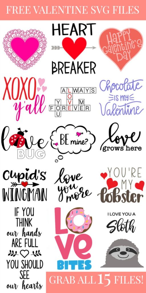Download a FREE Love You More Valentine's Day SVG File by Pineapple Paper Co.